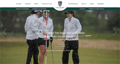 Desktop Screenshot of eastdevongolfclub.co.uk